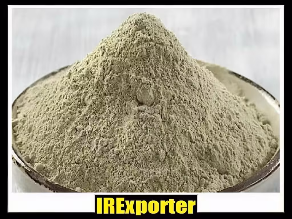 Bentonite export from Iran