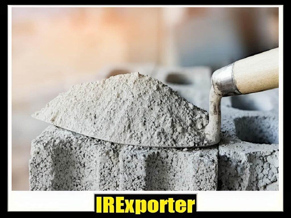 cement export from Iran