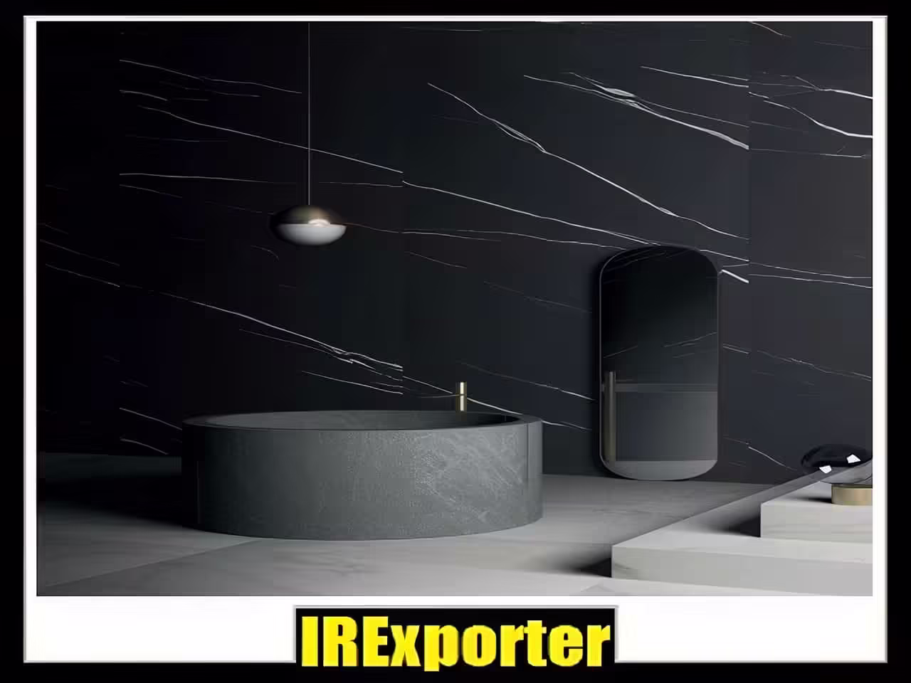 With excellent export quality of ceramic slab stone