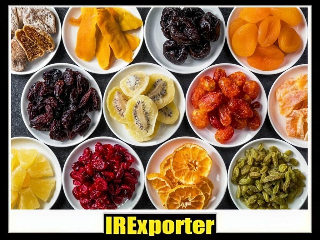 Dried fruits export from Iran