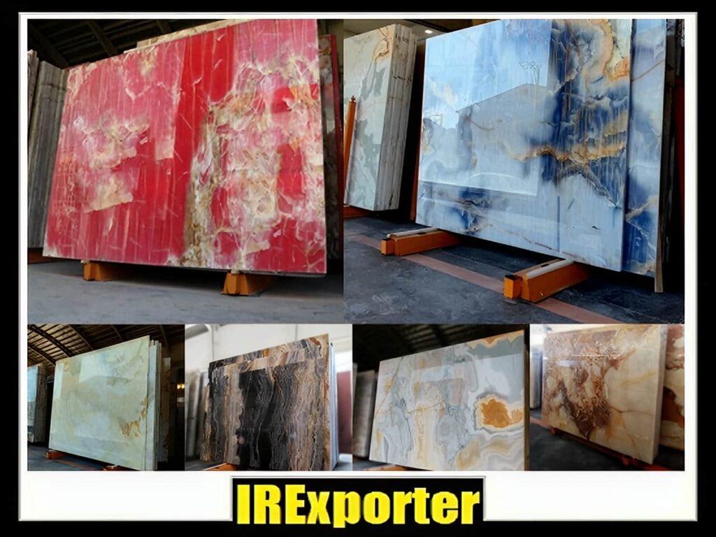 Onyx stone export from Iran