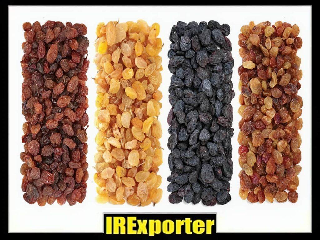 Raisin export from Iran