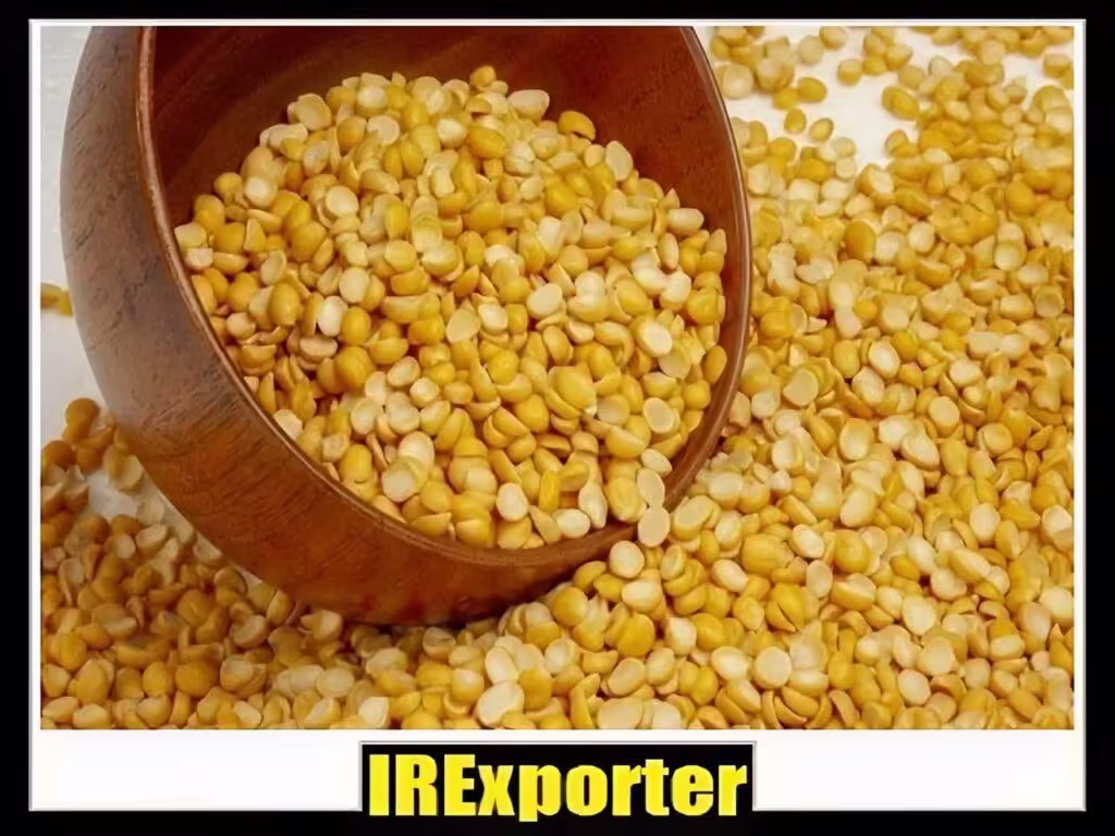 split pea export from Iran