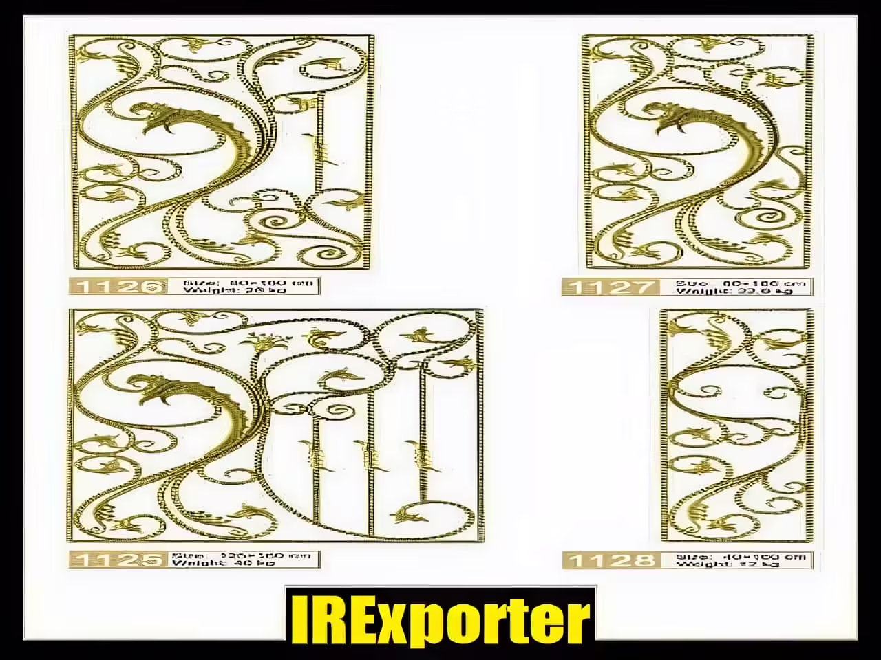 wrought iron coffee table