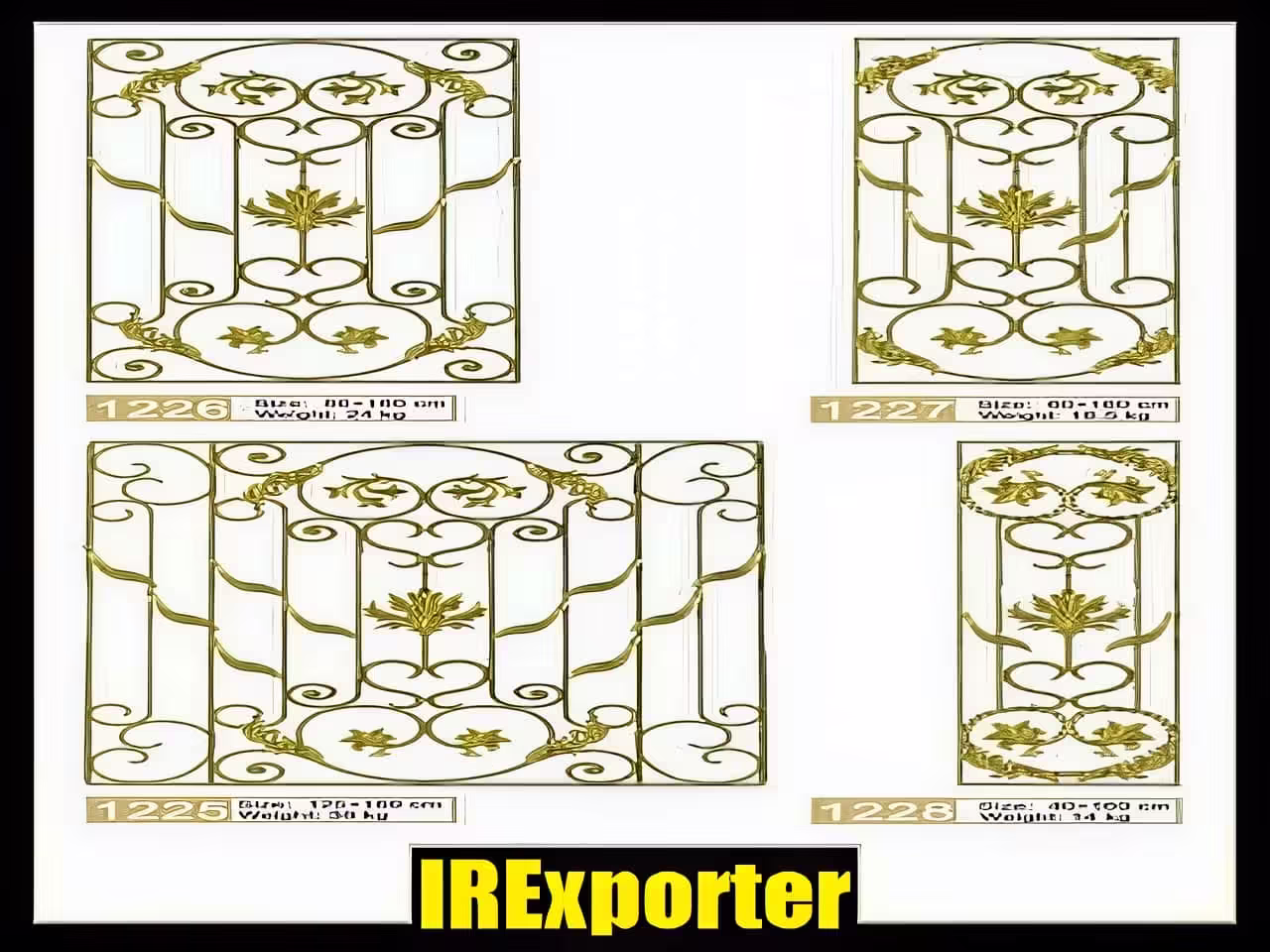 wrought iron end table