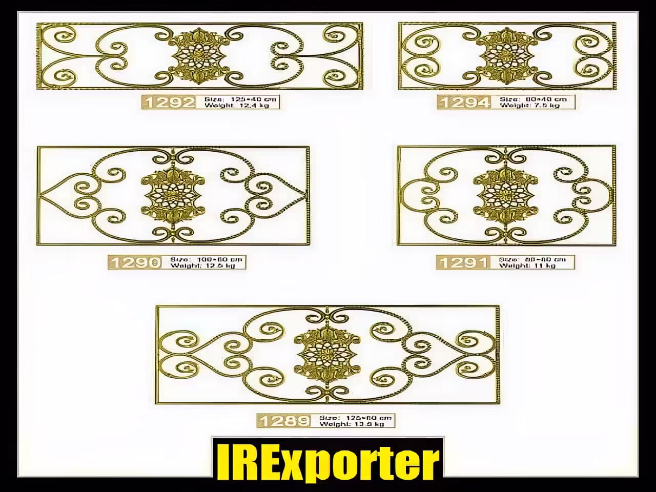 What is in wrought iron?