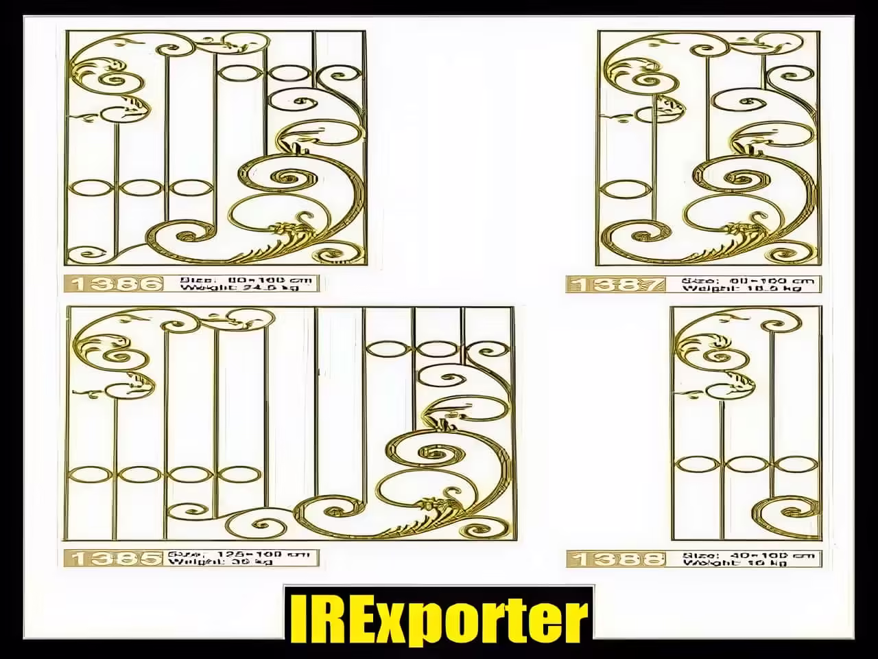 wrought iron stair railing